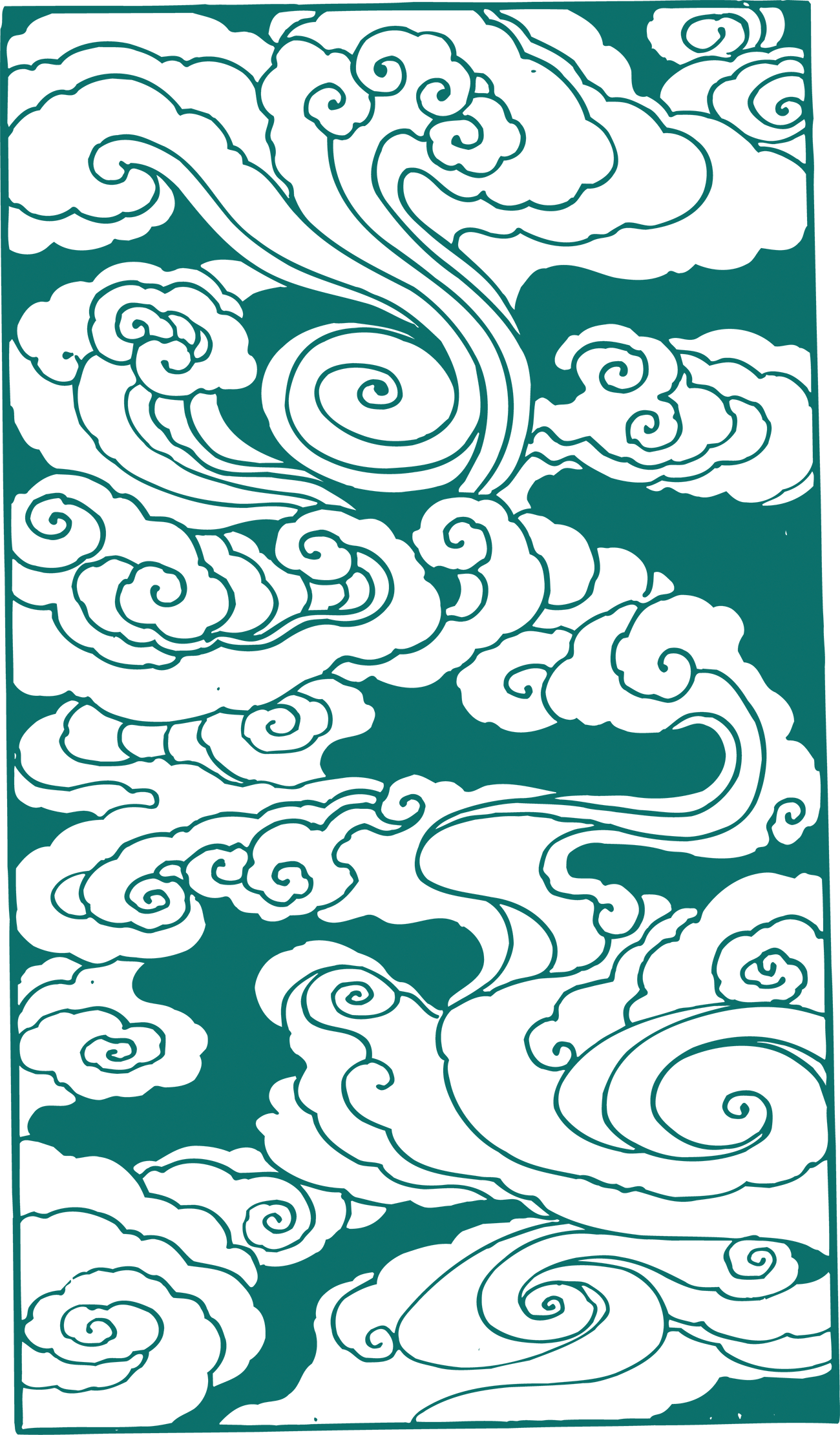 Organism China Painting Chinese Cloud PNG