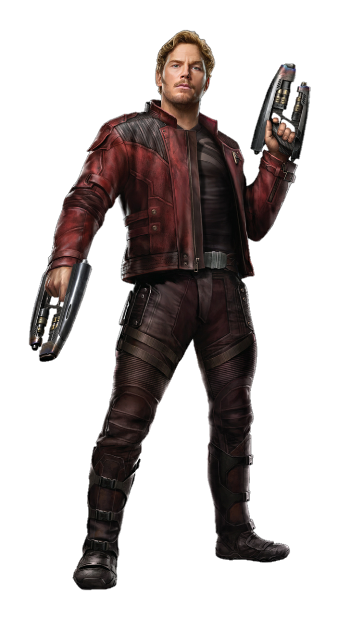 Figurine Starlord Aggression Figure Chris PNG