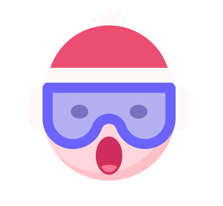 Christmas Holiday Cute Holidays Emoji PNG