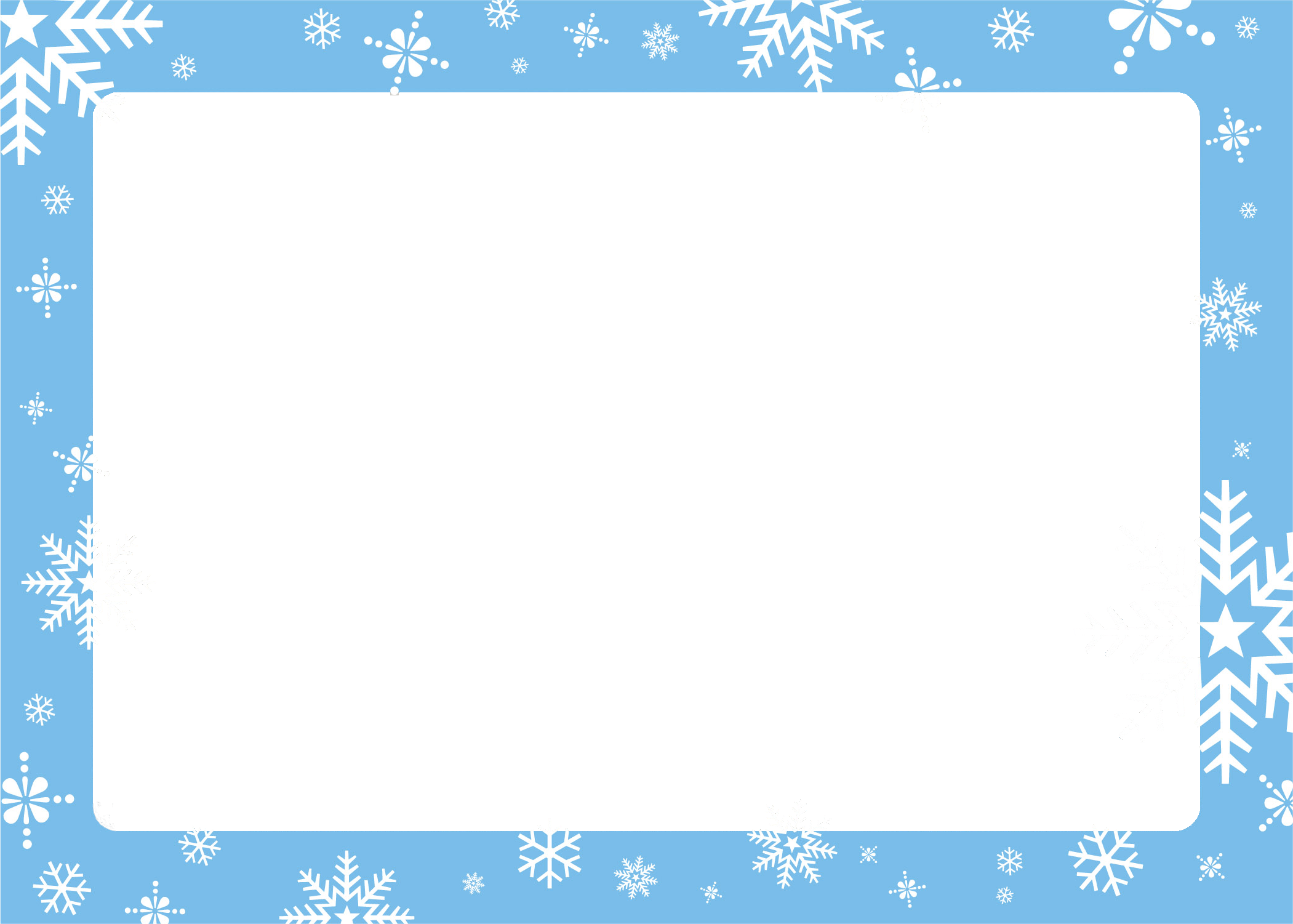 Christmas Birthplace Frame Holidays Blue PNG