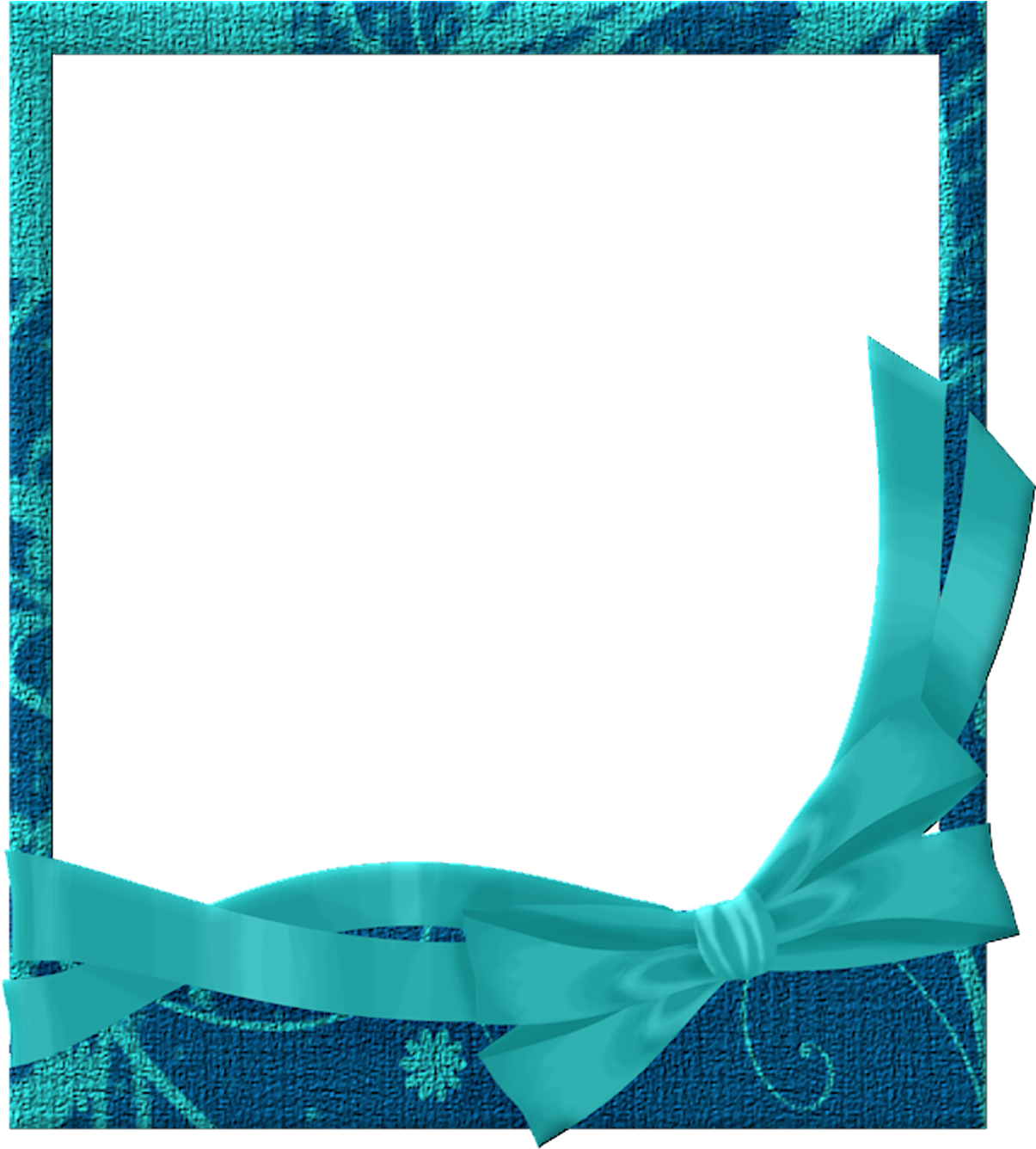 Native Blue Thanksgiving Frame Boxing PNG