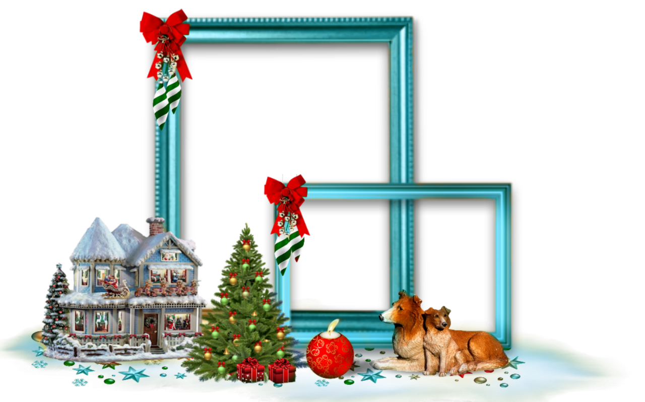 Pressie Blue Holidays Curtain Christmas PNG