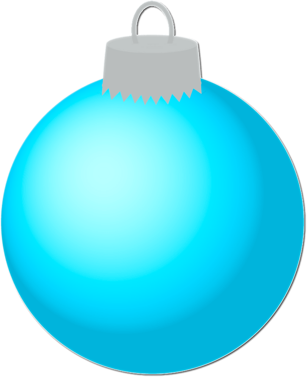 Pressie Blue Christmas Holidays Greetings PNG