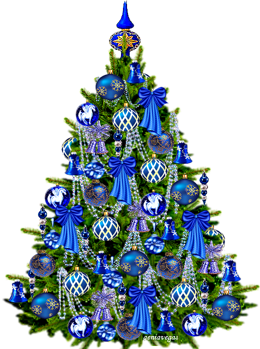 Bells Blue Christmas Yuletide Birthday PNG