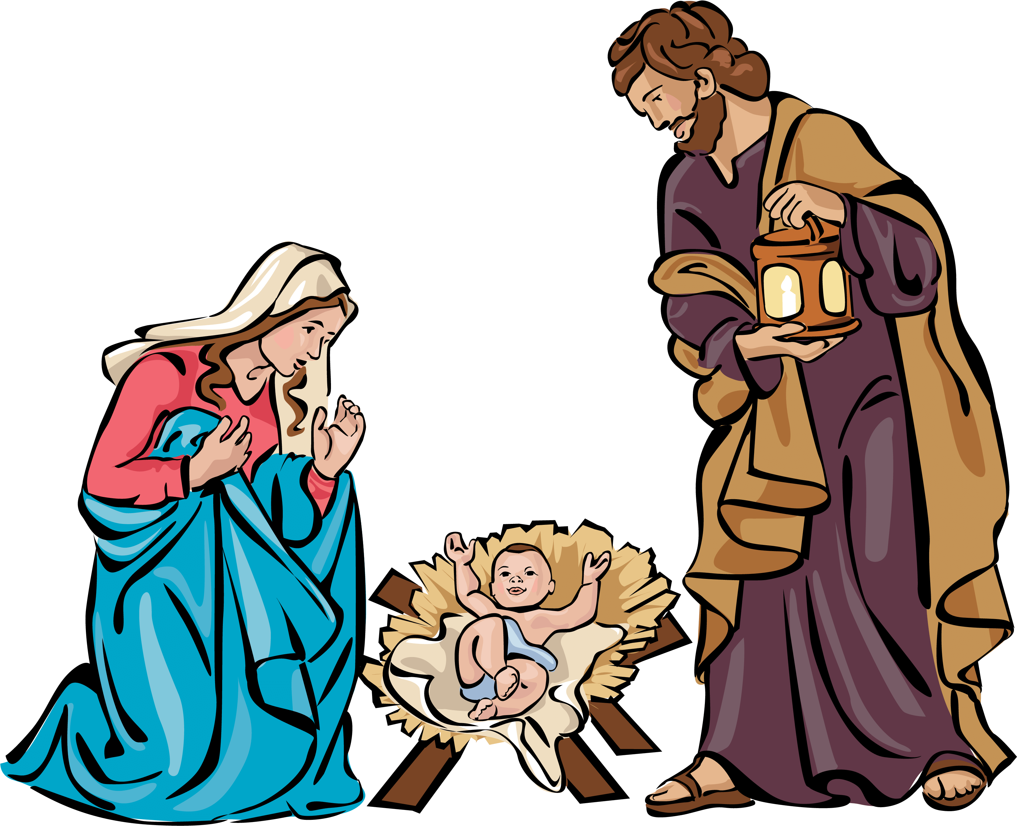 Home Nativity Christmas Curtain Holidays PNG