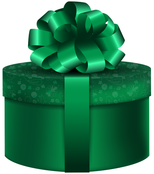 Green Christmas Holidays Gift Birthday PNG