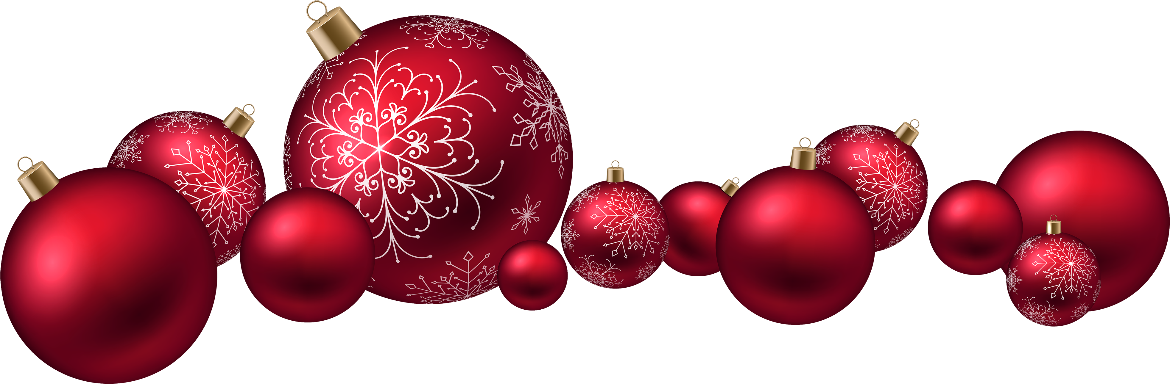 Hanging Red Holidays Noel Bauble PNG