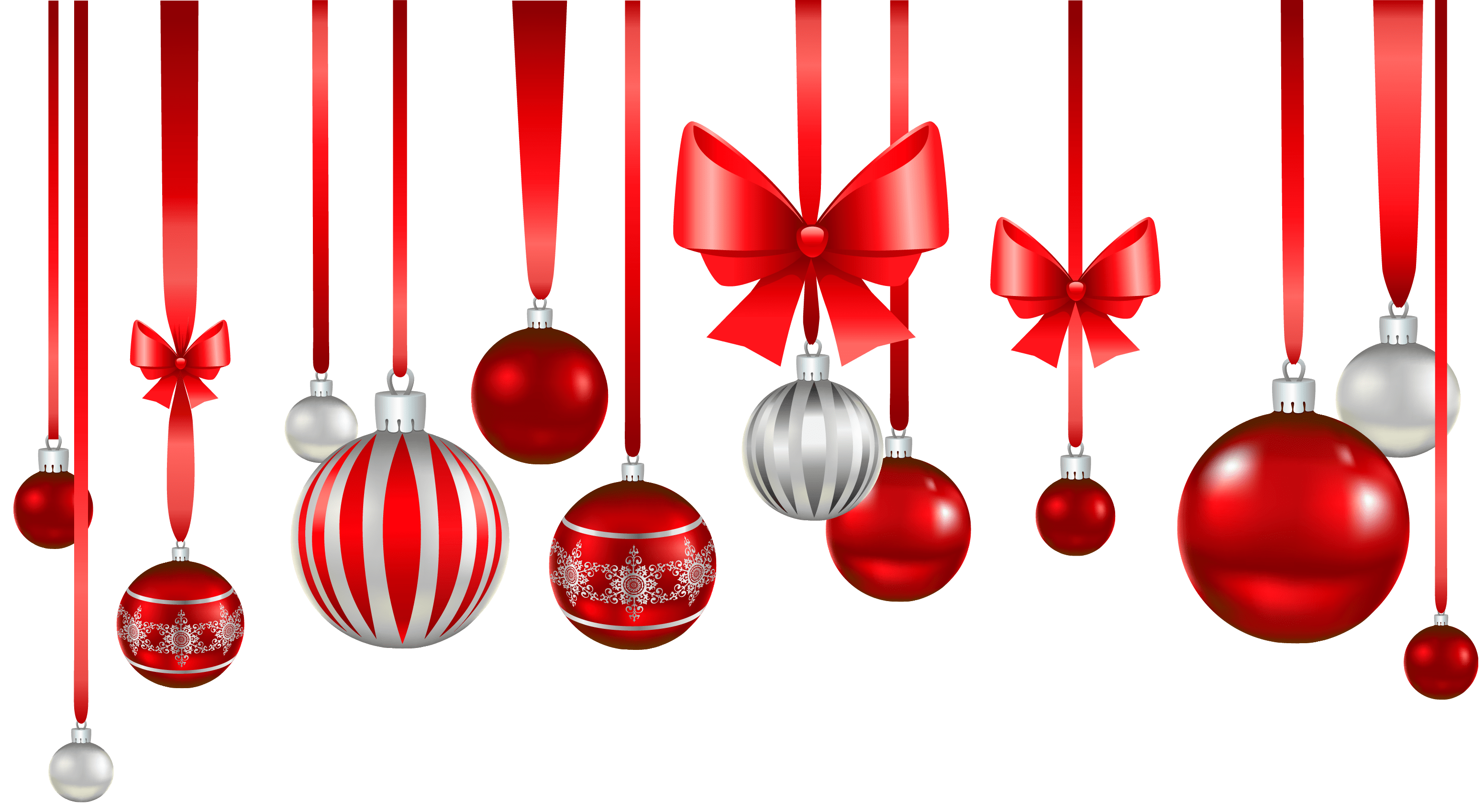 Natal Holidays Christmas Bauble Red PNG