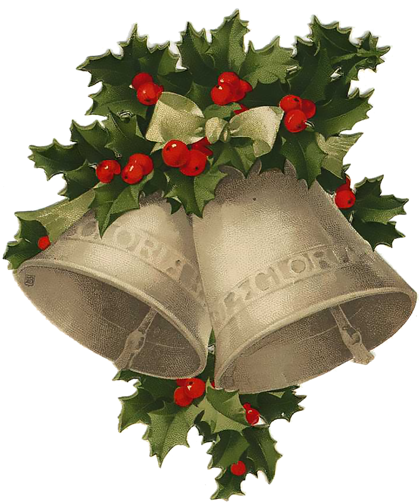 Fashioned Eagle Christmas Bells Snack PNG