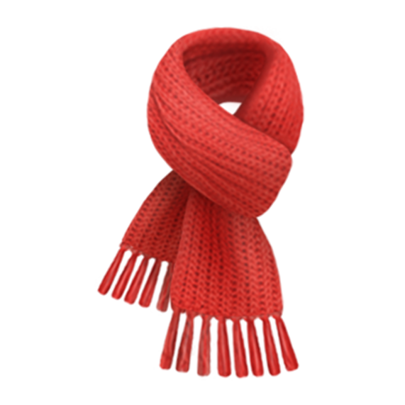 Christmas Scarf Pressie Holidays Yuletide PNG