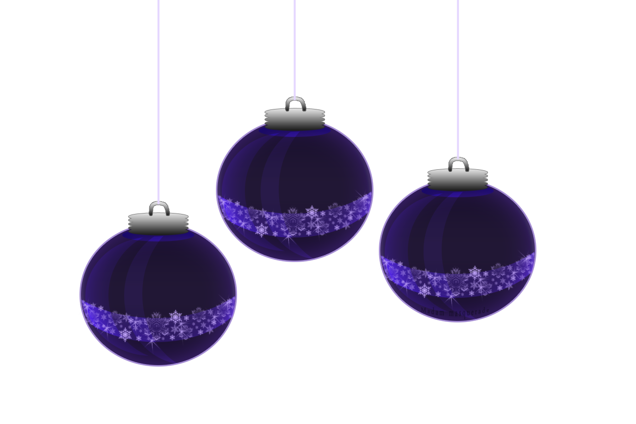 Christmas Bells Bauble Colorful Home PNG