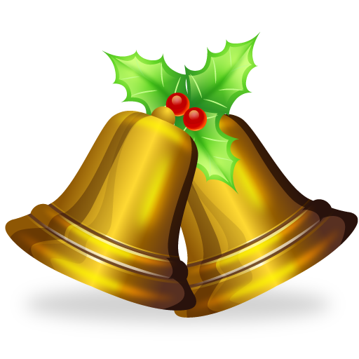 Icon Lights Bell Snack Christmas PNG