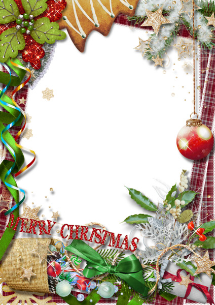 Birthday Frame Christmas Yule Cheer PNG