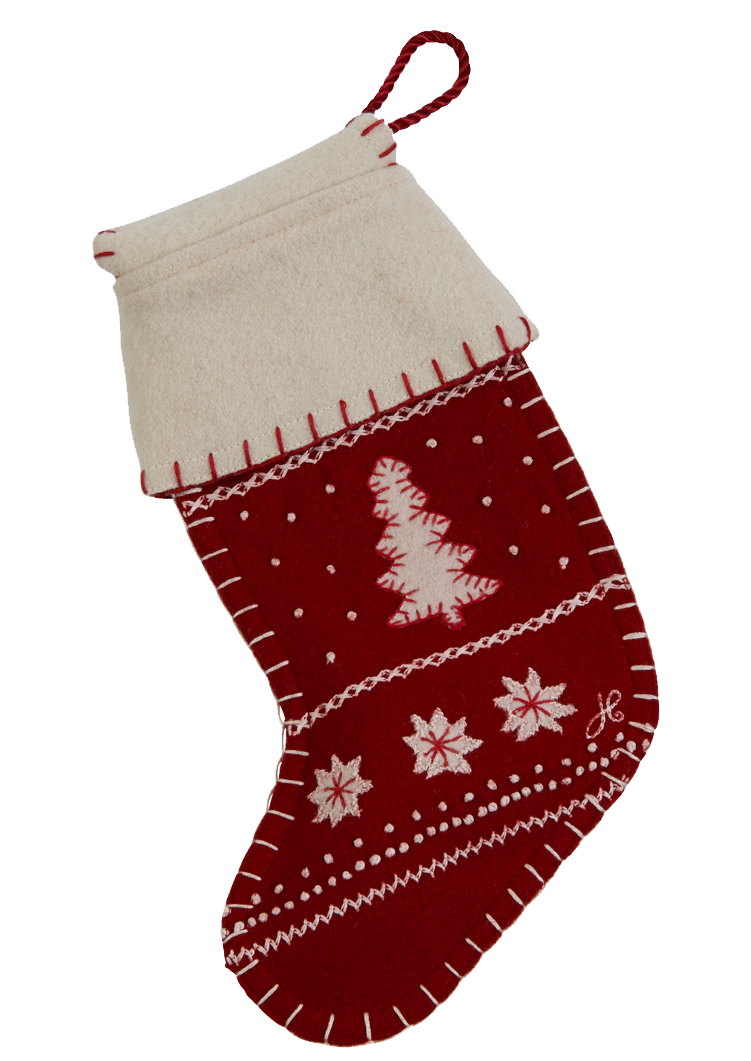 Banner Home Boxing Christmas Stocking PNG