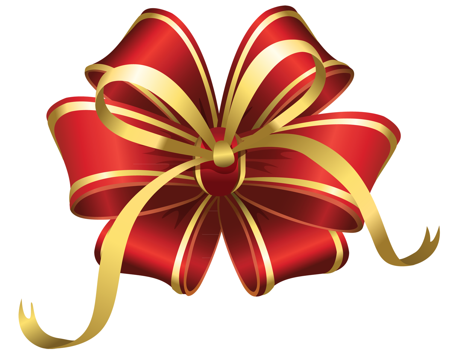 Merry Bow Holiday File Banner PNG