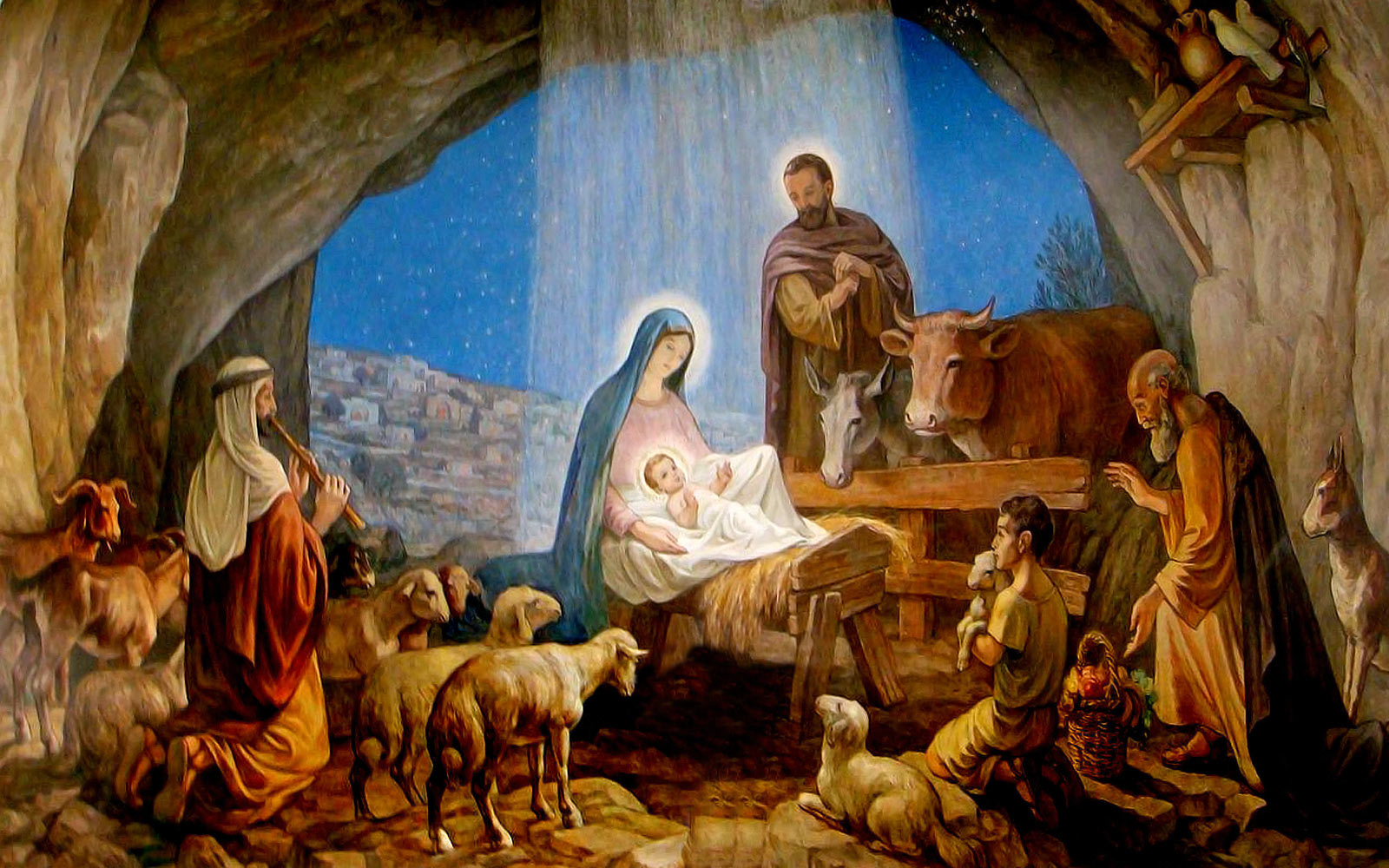 Solemnity Christ Nativity Manger Birth PNG