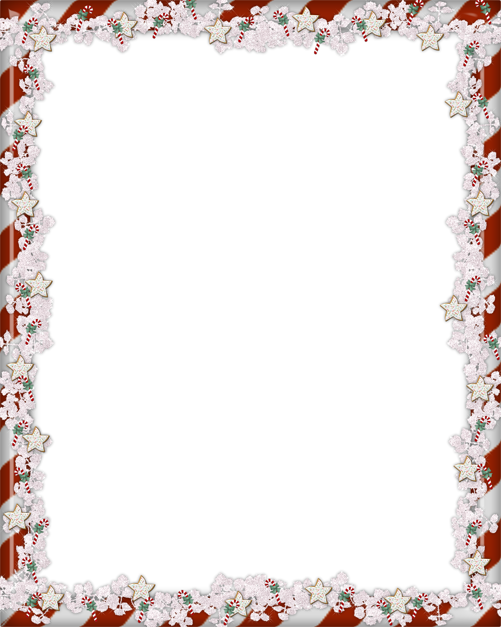 Holiday Exquisite Frame Border Square PNG