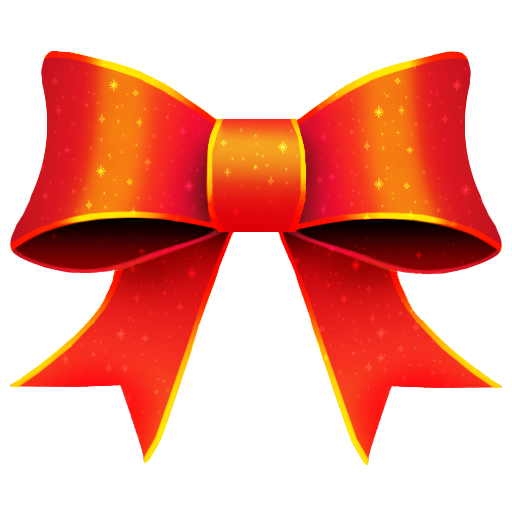 Holiday Webbing Banner Yellow Wreath PNG
