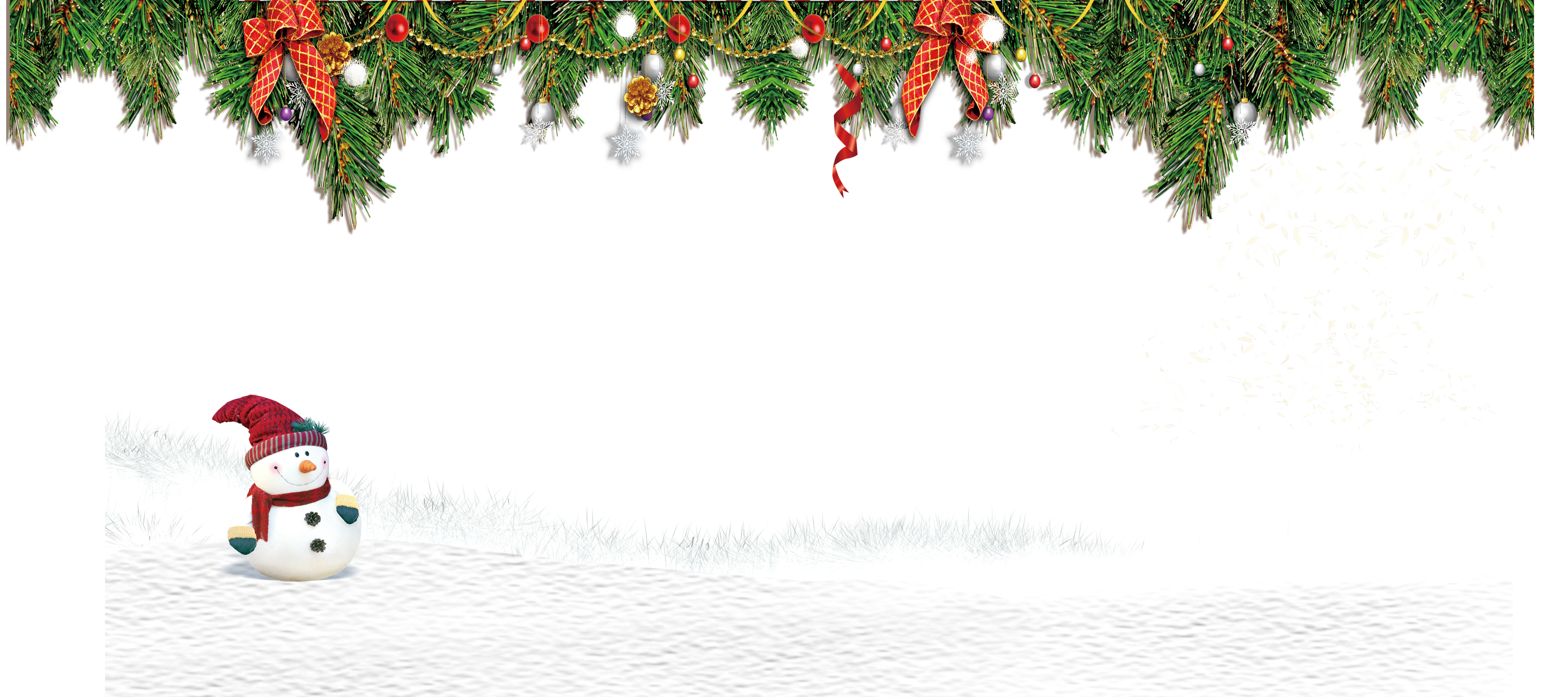 Tree Holiday Snowman Santa Snake PNG