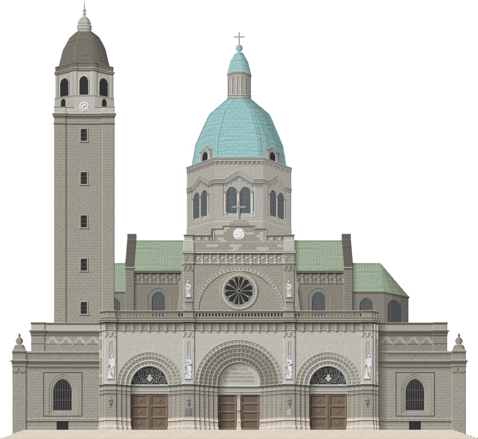Building Cathedral Priest File Manila PNG