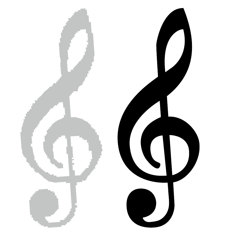 Notes Clef Songs Sing Treble PNG