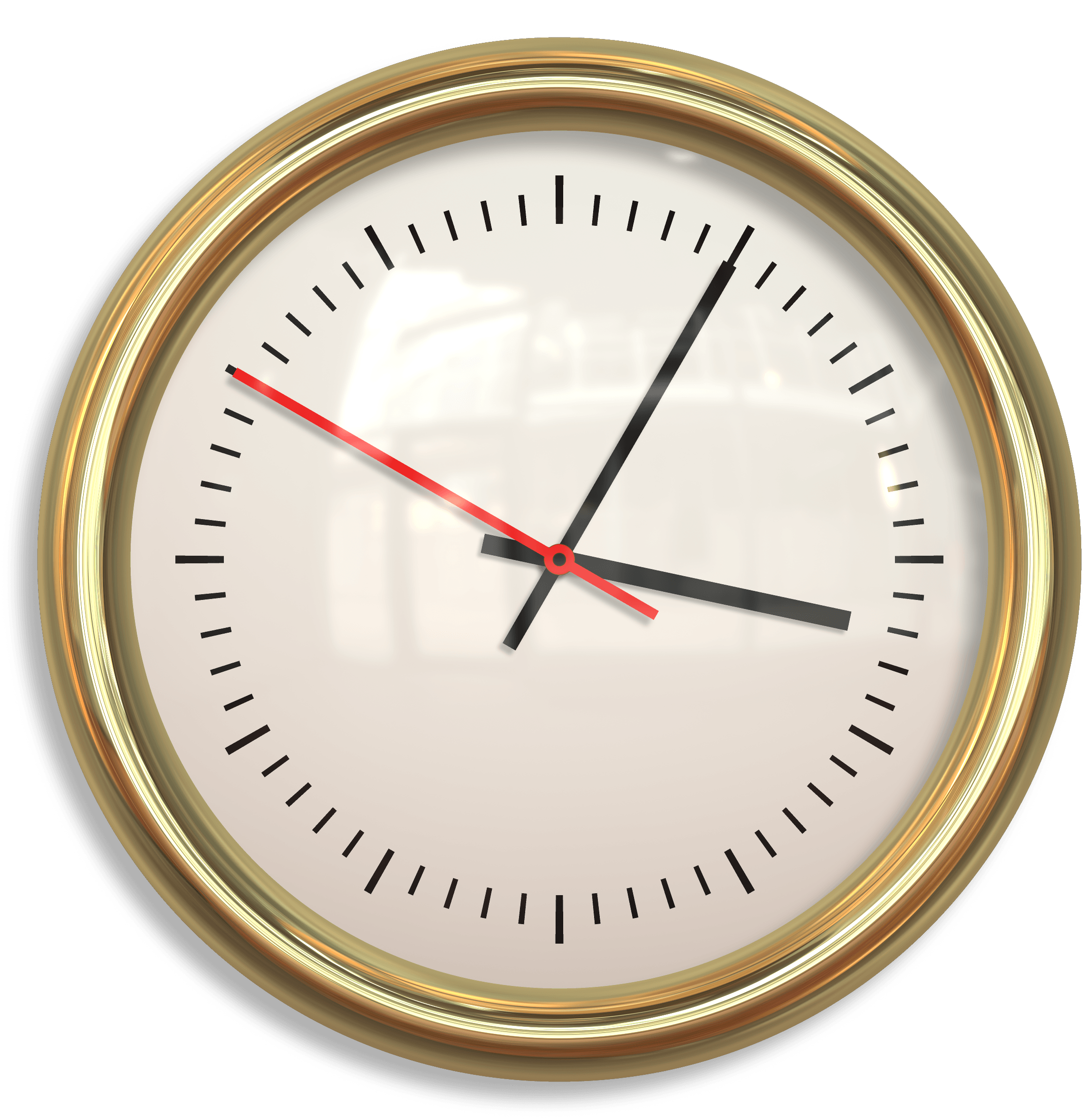 Cactus Black Meter Day Clock PNG