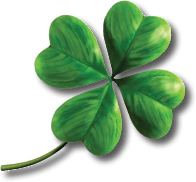 Paint Herbage Smile Clover Petals PNG