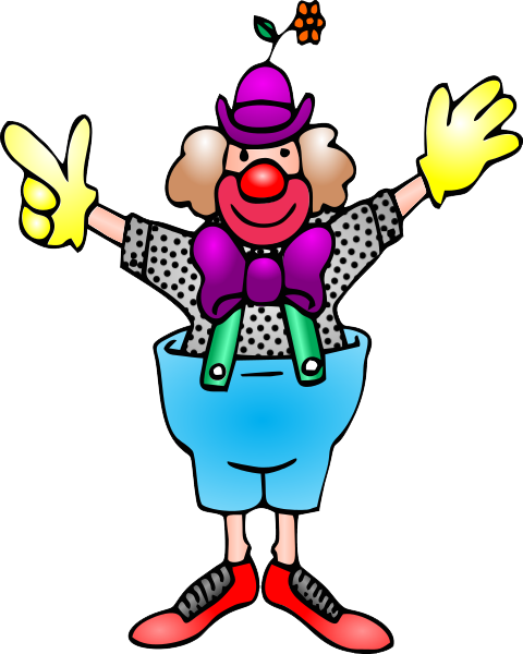 Clown Painting Circus Rodeo Bozo PNG
