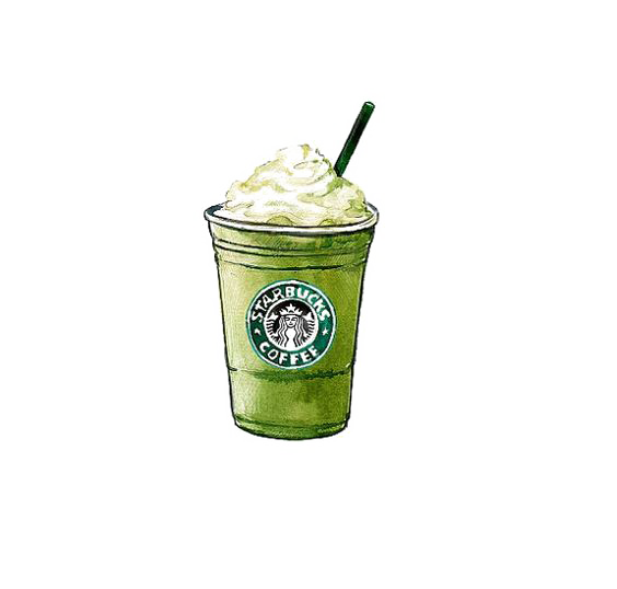 Frappxe9 Starbucks Cappuccino Milkshake Java PNG