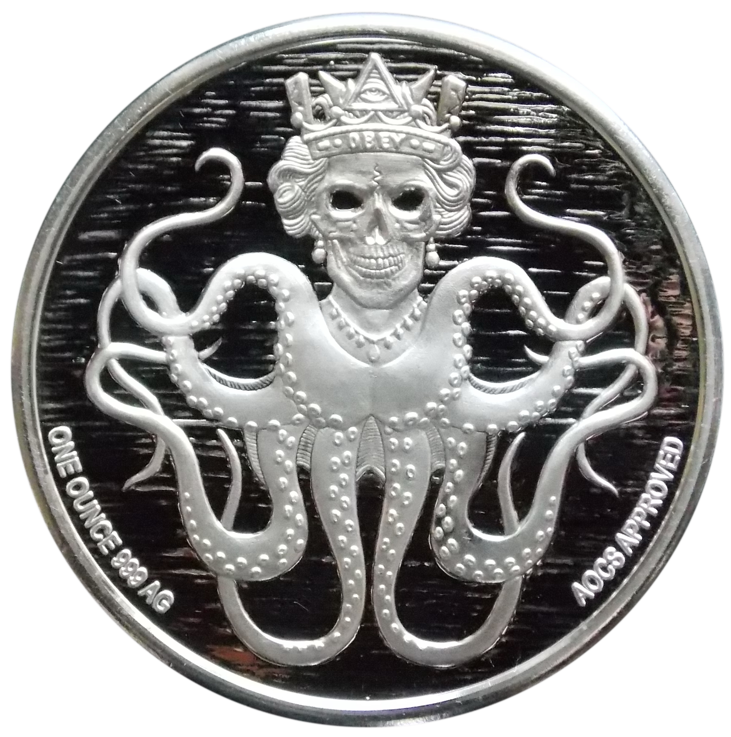Bitcoin Kraken Coffin Shield Coin PNG