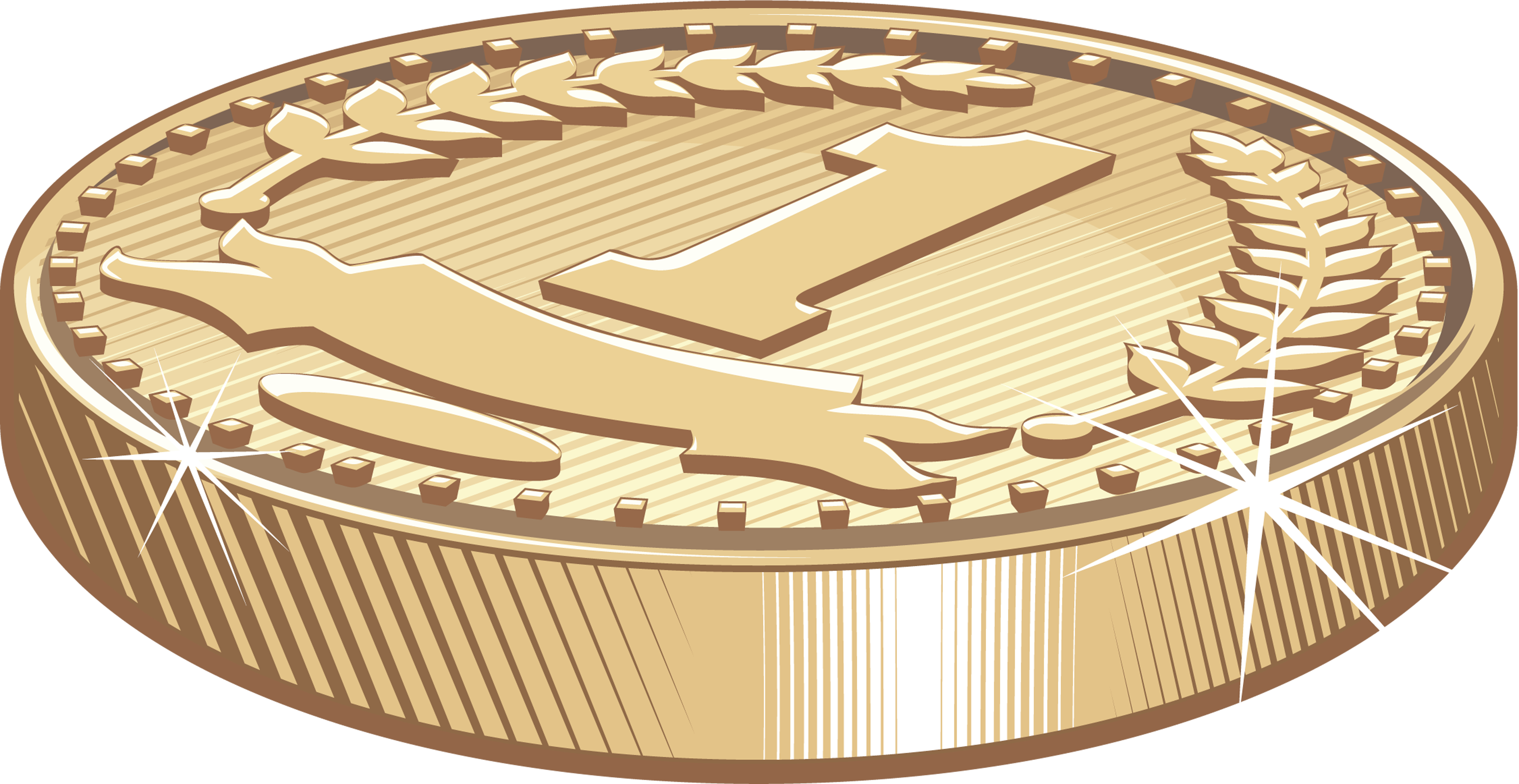 American Dollar Parts Material Gold PNG