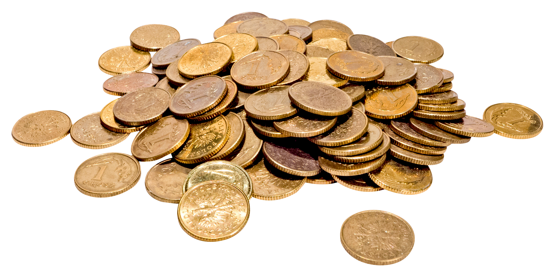 Money Casket Gold Nickel Wood PNG
