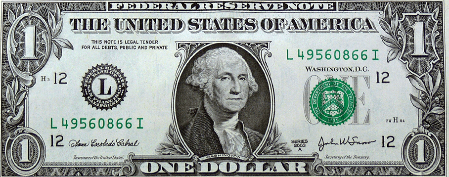 Dollar One Five-Dollar Cash Banknote PNG