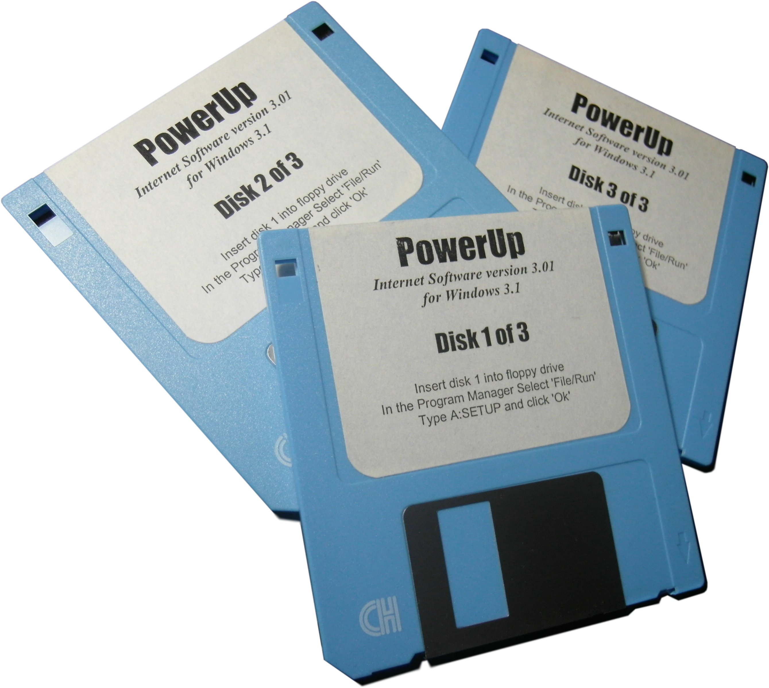 Slimline Disk Petabyte Concordat Blue PNG