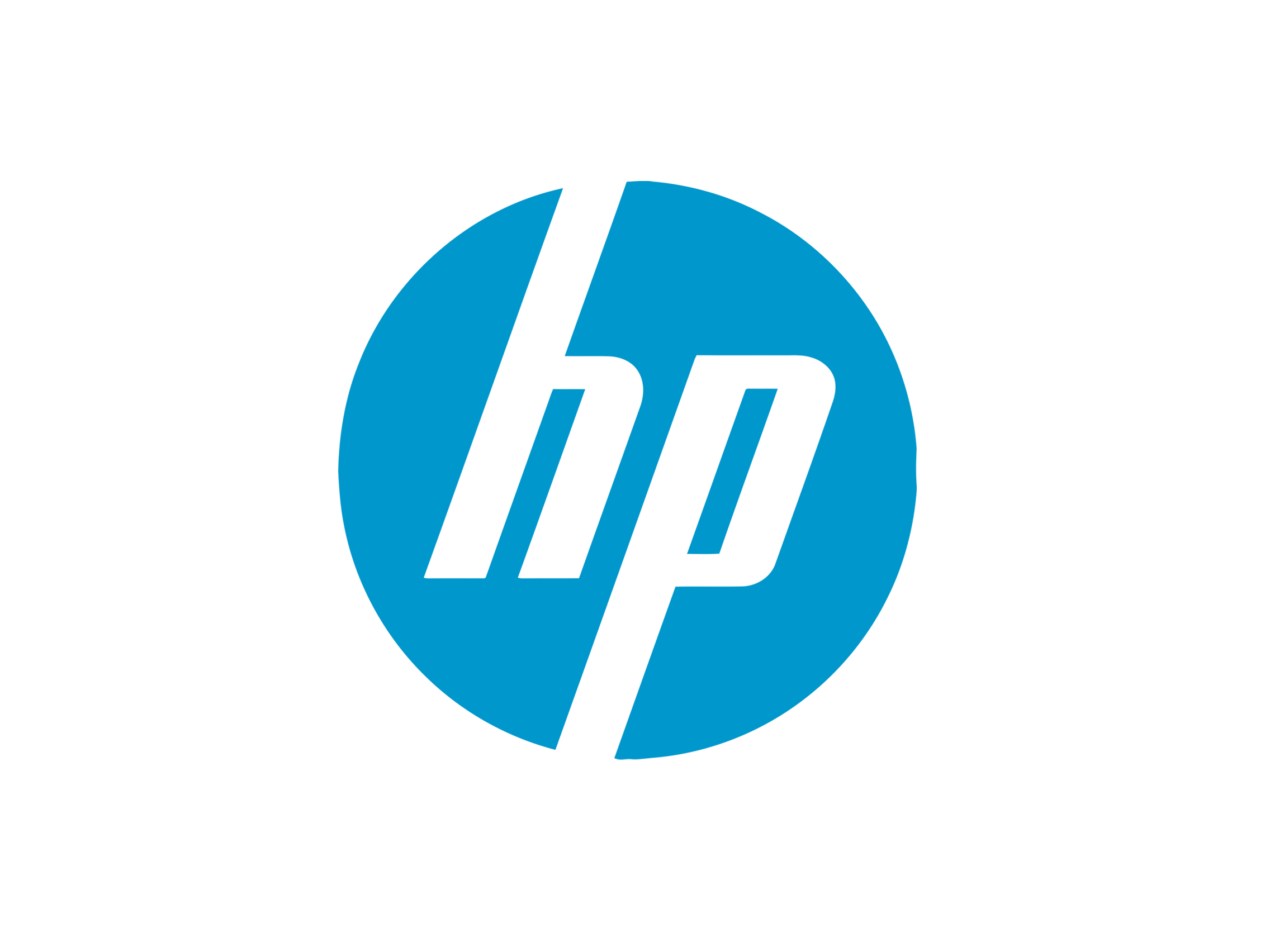 Laptop Informatics Palm Blue Logo PNG