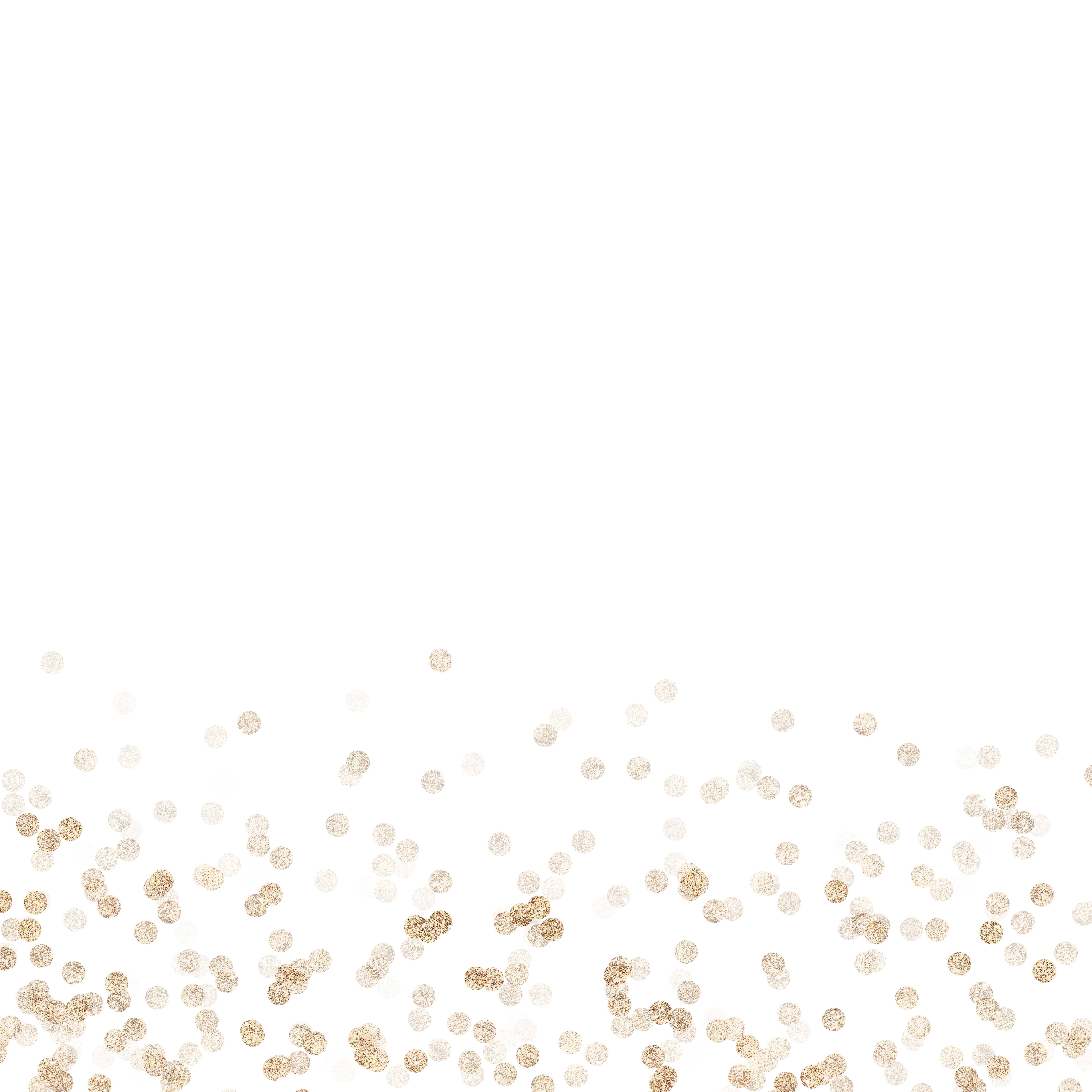 Sprinkling Wreathes Champagne White Gold PNG