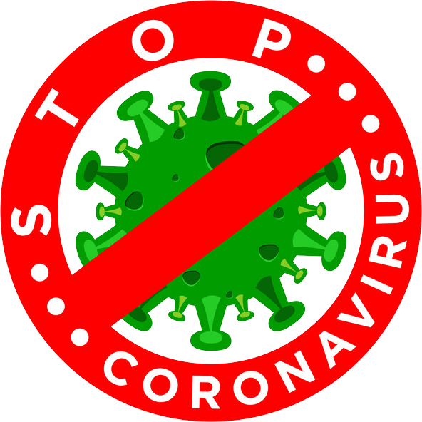 Medical Coronavirus Sign Stop PNG