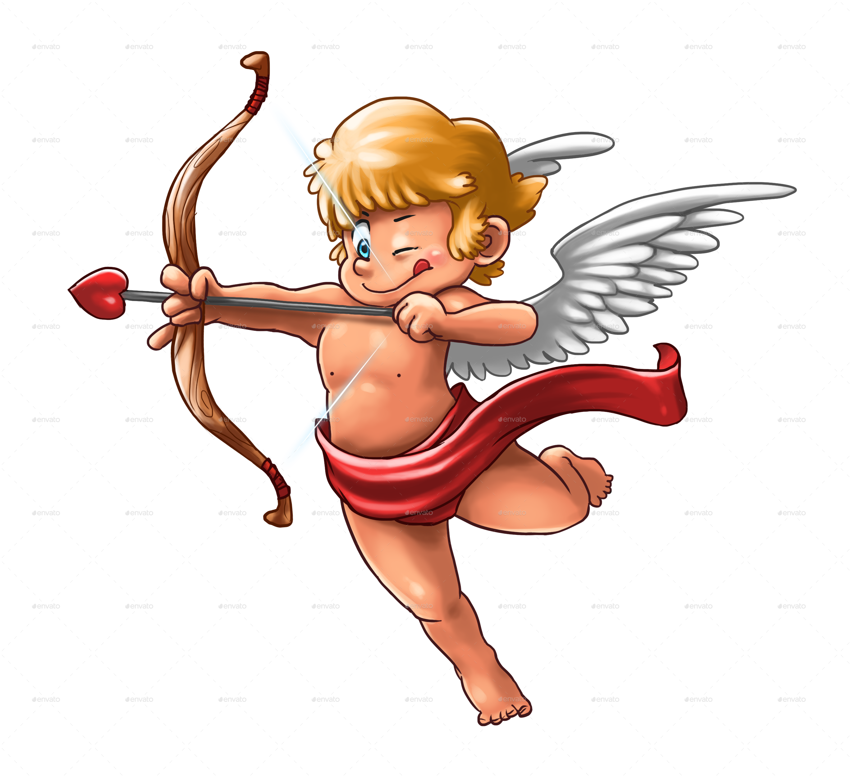 Cupid Sweetie Playgirl Loving Minxes PNG