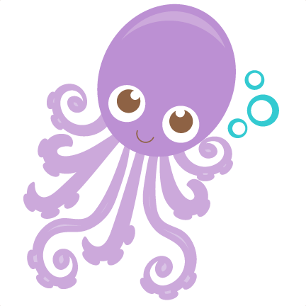 Octopus Characters Cutie Plush Attractive PNG