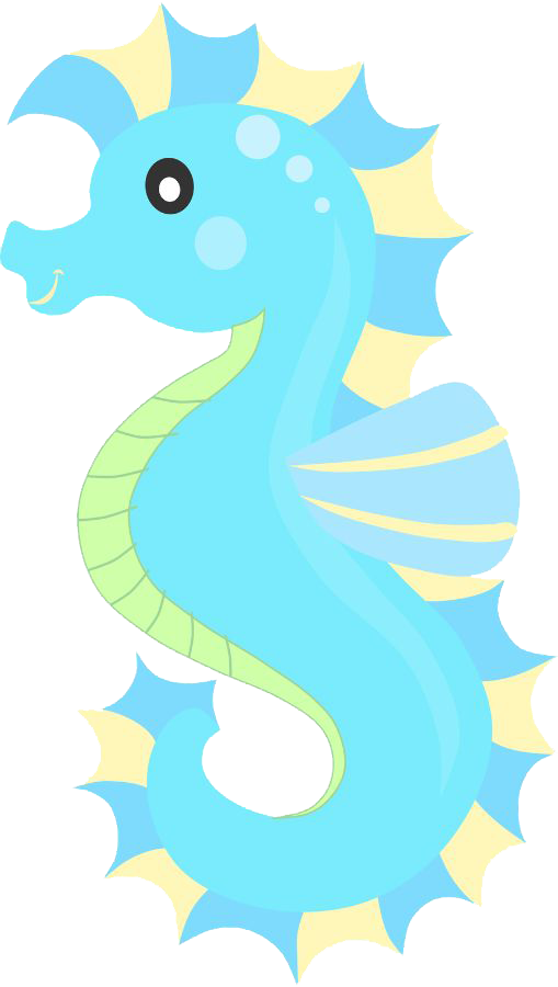 Drawings Seahorse Precious Children Doll PNG
