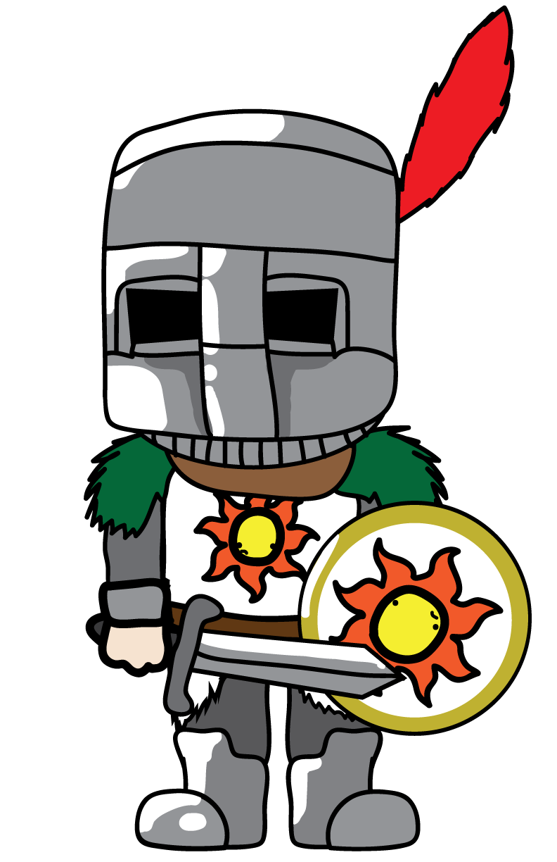 Grim Sullen Souls Solaire Dark PNG