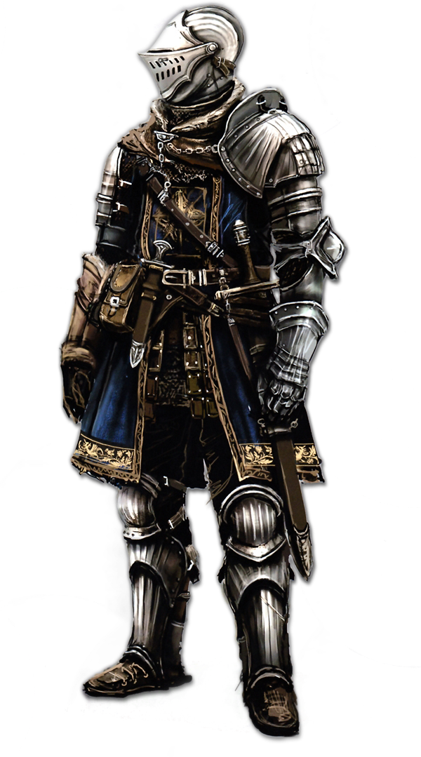 Dark Spirits Gray Knight Themselves PNG