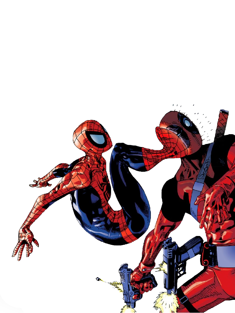 Movies Spiderman Deadpool PNG