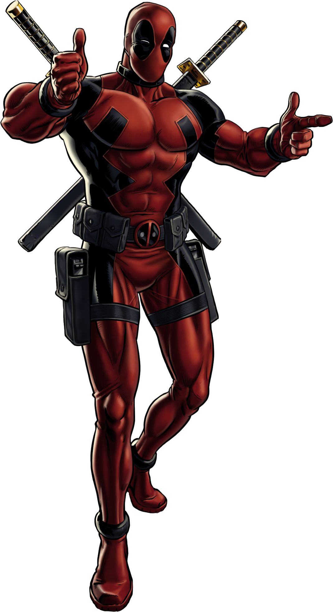 Funny Action Deadpool PNG