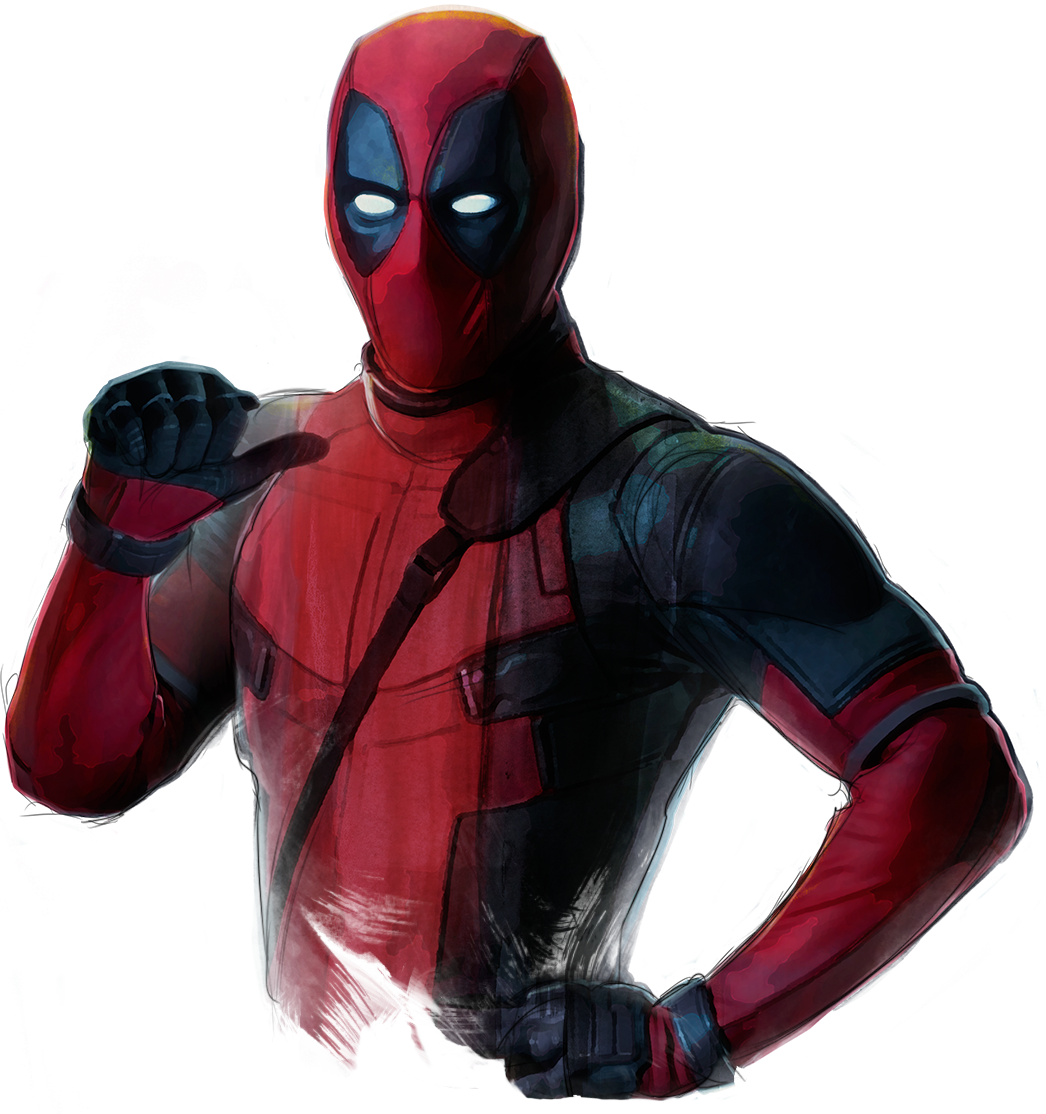 Romantic New Cinemas Funny Deadpool PNG