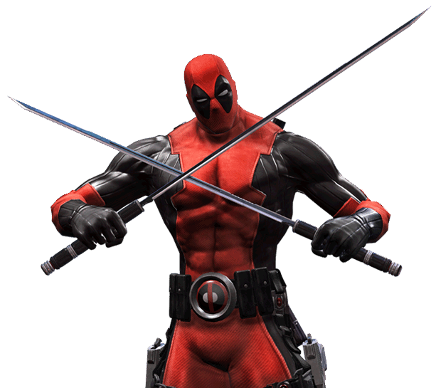 Funny Friends Scary Deadpool PNG