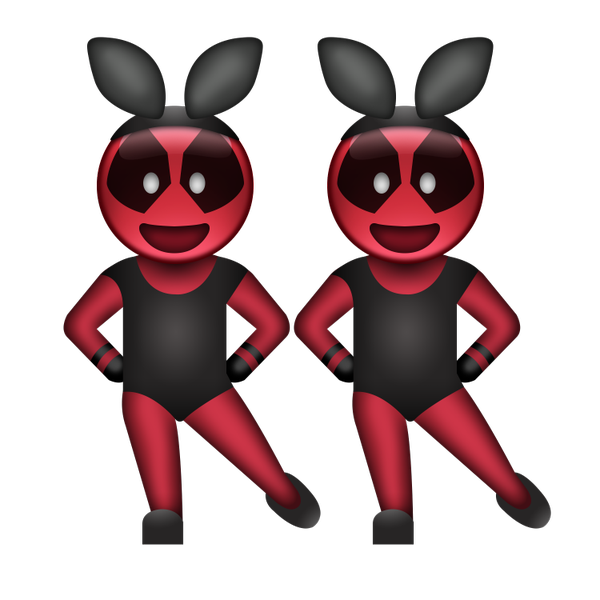 Spider-Man Rabbit Smiley Red Deadpool PNG
