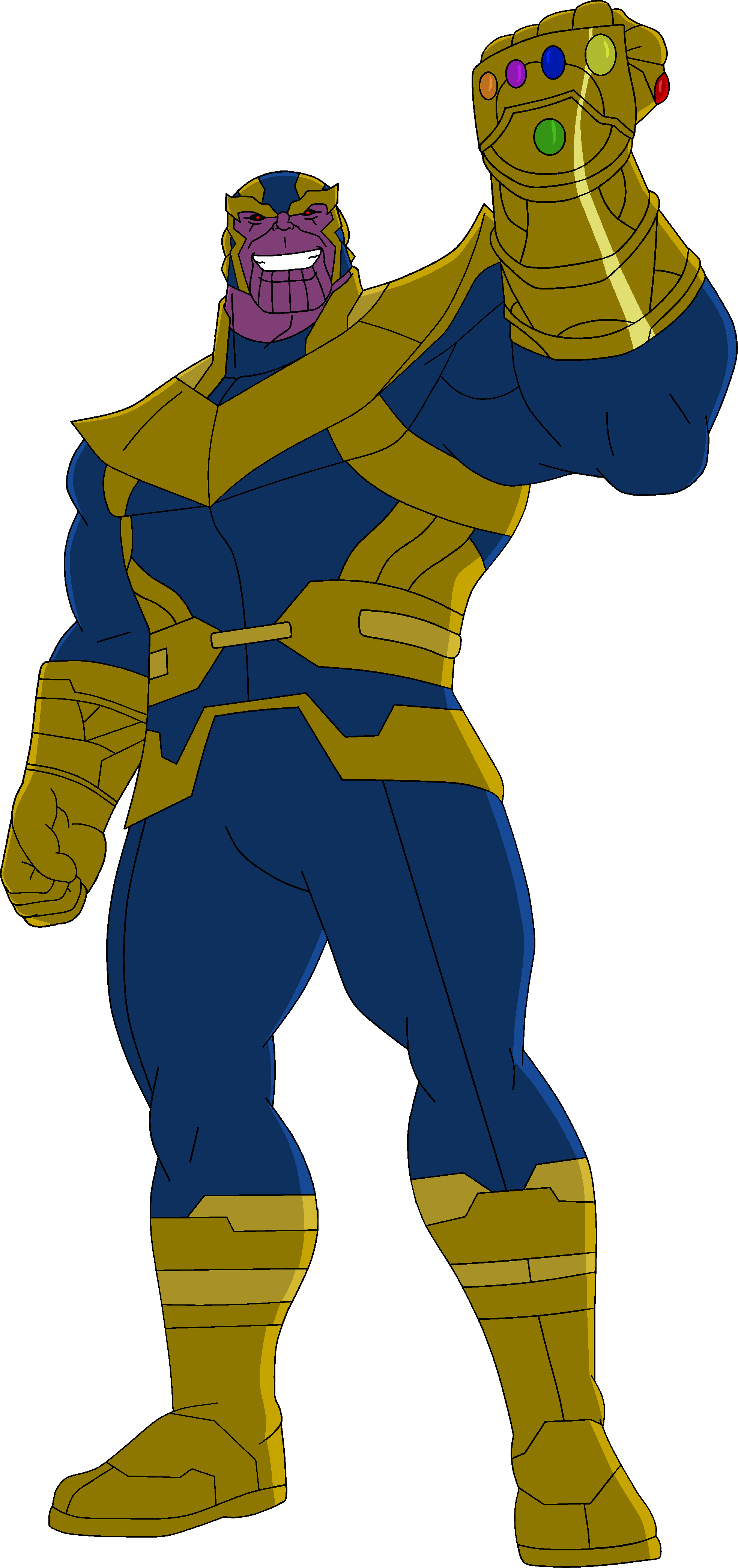 Comics Thanos Cartoon Character Fictional PNG