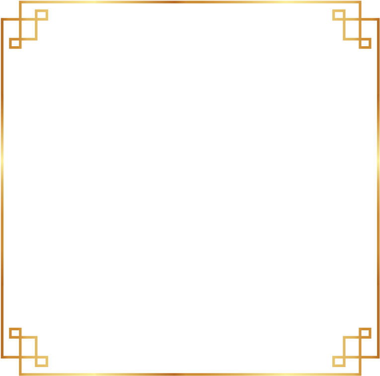 Miscellaneous Gold Frame Abstract PNG