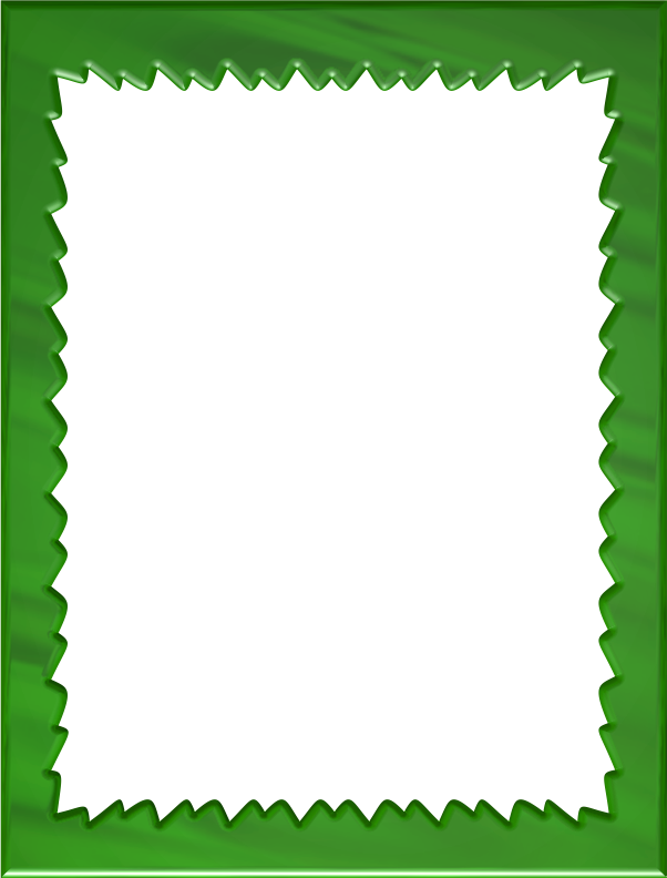 Miscellaneous Ornamental Boarder Fence Green PNG